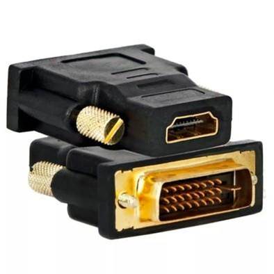 Conector Adaptador DVI X HDMI Fêmea
